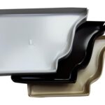 דופן למרזב אלומניום שמאל