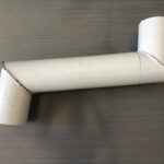 זוית 80 מעלות לצינור עגול 3 צול