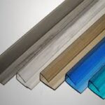 סוגר קצה ללוח פוליגל מפוליקרבונט