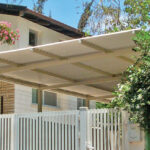 פלרוף- לוח PVC גל מלבני עובי 1.00מ"מ ( 0.5-4.50 מטר)