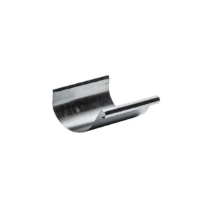 מרזב חצי עגול צבוע בתנור